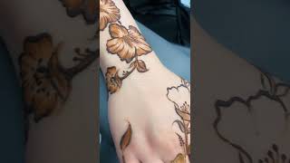 Bridle henna mehndi hennamehndiart viralvideo [upl. by Nylodnewg]