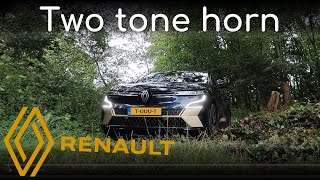 Two tone horn modification Renault Megane etech electric [upl. by Lumpkin]