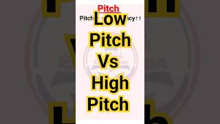 High pitch and Low pitch sound  Sound Class 9 shorts viral trending science [upl. by Errecart267]