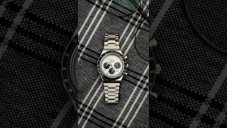 Timex Q chronograph Panda dial Unboxing TW2W53300UJ  timex trending panda watch [upl. by Ennairak]