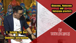 3 Joining The Dots of Buddhist Information  Hinayana Mahayana and Vajrayana practices [upl. by Kraul]