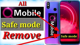 Qmobile Safe Mode Remove  \\How to remove safe mode q mobilemake online without money [upl. by Esoj]