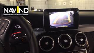 Mercedes C class W205 NAVI multimedia navigation interface  IPAS [upl. by Ailongam]