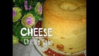 Chiffon Cake Keju Tanpa Baking powder I Chiffon Cake Keju Lembut Enak [upl. by Freeman714]