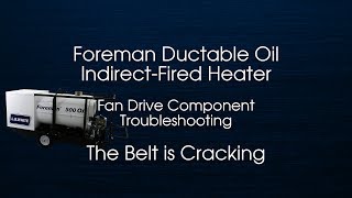 Foreman 500 Oil Fan Drive Component Troubleshooting Fan Belt is Cracking [upl. by Htnicayh820]