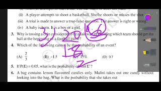 Question 4Probability Class 10th Exercise 141 Ncert [upl. by Eeimaj]