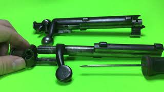 Lee Enfield MLM MLE bolt disassembly [upl. by Adyam244]