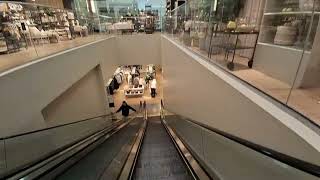 2024 Revisit  2007 ThyssenKrupp DoubleFile Escalators  HampM Westfield Southcenter Tukwila WA [upl. by Rehpatsirhc]