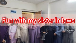 fun with my sister in laws indian muslim wedding vlog indian muslim family family vlog [upl. by Ansaev201]