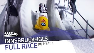 InnsbruckIgls  BMW IBSF World Championships 2016  4Man Bobsleigh Heat 1  IBSF Official [upl. by Rosenberger894]