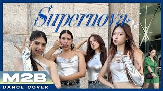 KPOP IN PUBLIC IN ITALY AESPA 에스파  SUPERNOVA Dance Cover  M2B [upl. by Cohla]