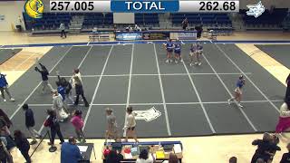 7 Limestone Acrobatics and Tumbling vs Lander University [upl. by Abner979]