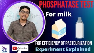 Phosphatase Test for milk Test for efficiency of Pasteurization of milkAlkaline Phosphate Test Kit [upl. by Htebezile]