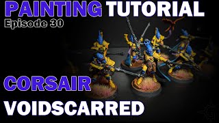 Painting the new Corsair Voidscarred from Kill Team Nachmund [upl. by Eniar]