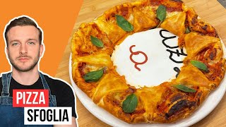 PIZZA sfoglia in 5 MINUTI Diventerà il tuo SALVACENA preferito 🍕 [upl. by Lupien710]