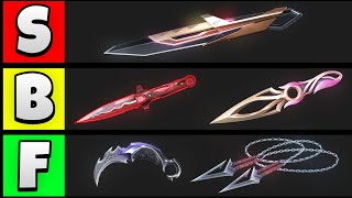 My Viewers Ranked Every KNIFE Skin From Worst to Best [upl. by Eillac]