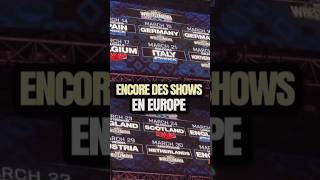 La WWE retourne en Europe  mais pas en France [upl. by Raf963]