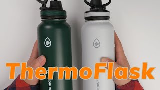 ThermoFlask 40oz Bottle review My everyday water bottle [upl. by Nabla]