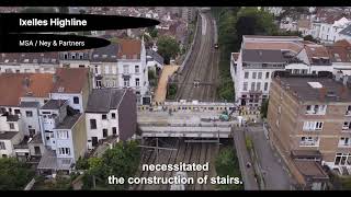 Brussels Architecture Prize 2023  Ixelles Highline  MSANey amp Partners Public Space [upl. by Gujral154]