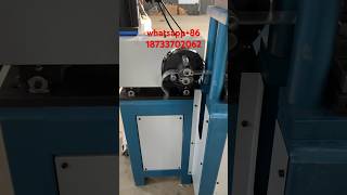 Flat iron rolling machine rolling machine photovoltaic hoop forming machine [upl. by Jezrdna]