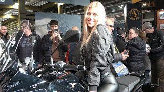 Moto Morini Collection at Motor Bike Expo Verona 2024  MBE Girls  Like n Subscribe [upl. by Kim]