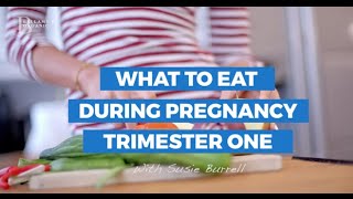 What To Eat During Trimester 1 [upl. by Ennairak]