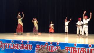 Tamil Folk Songs  Otha Kallu Otha Kallu Mookuthi Dallas Tamil Sangam [upl. by Hendrick]