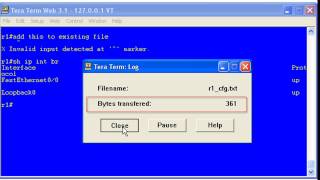Logging with TeraTerm Pro  Part 2 [upl. by Moncear652]