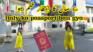 Alhamdulillah Isi Din Ka Intzar Tha  Italian Passport Ban Gaya  Italian Citizenship [upl. by Miller]