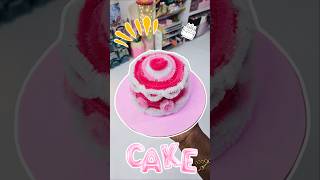 DIY Homemade Cake 🎂 Jewellery Organizer Box 😱 WOW empty cream bottle Reuse idea 💡shorts diy [upl. by Nelram]