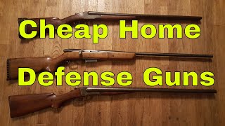 Cheap Shotguns For Home Defense [upl. by Piper]