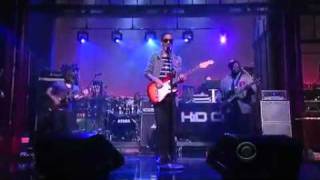 KiD CuDi  Erase Me David Letterman Live [upl. by Fisa343]