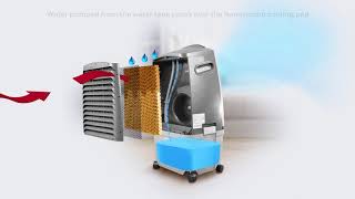 How do Evaporative Air Coolers Work [upl. by Barris]