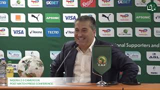 Nigeria 20 Cameroon PostMatch Press Conference  Ademola Lookman amp Jose Peseiro  AFCON 2023 [upl. by Annuhsal]