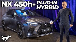 Lexus NX 450h 2022 review walkaround  plugin hybrid rival to X3 GLC and Q5  Chasing Cars [upl. by Merle]