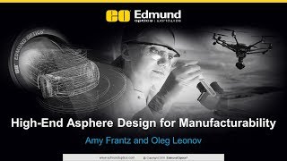 HighEnd Asphere Design for Manufacturability – 2018 [upl. by Tally778]