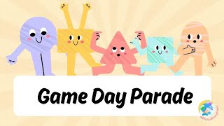 2024 呼呼儿童歌曲 English Songs for Kids Game Day Parade｜动画儿歌｜Nursery Rhymes｜By HuhuStorytime [upl. by Doug]