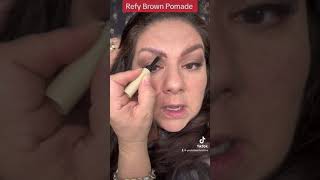 refybeauty Refy Brow Pomade Tutorial amp Review All in 1 stick for eyebrows makeup eyebrows [upl. by Danella]