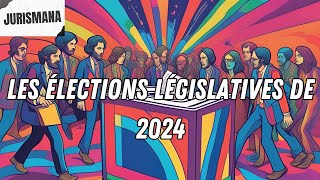 Les élections législatives anticipées 2024 [upl. by Ezirtaeb]