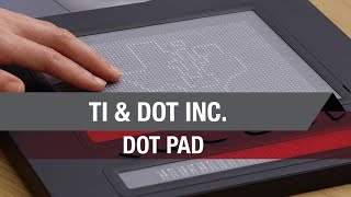 TI amp Dot Inc Discussing the innovative technology behind the Dot Pad accessibility tablet [upl. by Ahsocin]