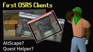 Exploring the First Clients made for OSRS [upl. by Bork]