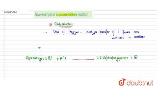 Give example of a oxidoreductase reaction  11  ENZYMES  BIOLOGY  ICSE  Doubtnut [upl. by Silvia843]