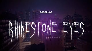 gorillaz  rhinestone eyes  sped up  lyrics [upl. by Hajin395]