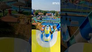 DROP SLIDE 🤩 at Water Park in Delhi shorts waterpark [upl. by Legnaros]