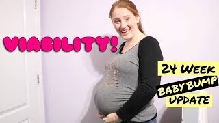 Protein in Urine  Viability  24 WEEKS PREGNANT UPDATE [upl. by Ahsilet]