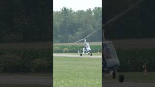 Vortex GyroCopter landing [upl. by Anilorak951]