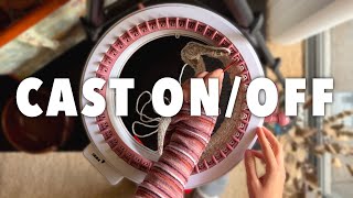 How to Cast OnOff of the Sentro Circular Knitting Machine  Sentro School [upl. by Anahsohs]