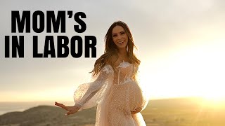 MOM IS IN LABOR  Last Vlog Before Baby is Here [upl. by Dick]