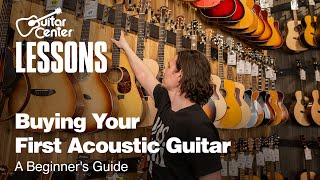 Buying Your First Acoustic Guitar 5 Things You MUST Consider  A Beginners Guide [upl. by Anaxor]