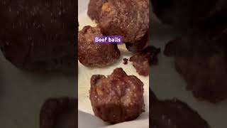 Beef balls shortvideo youtubeshorts food singapore [upl. by Euqor]